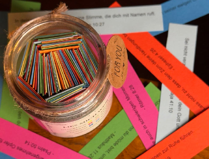 Das bibelglas deutsch für spirituelle entdeckung