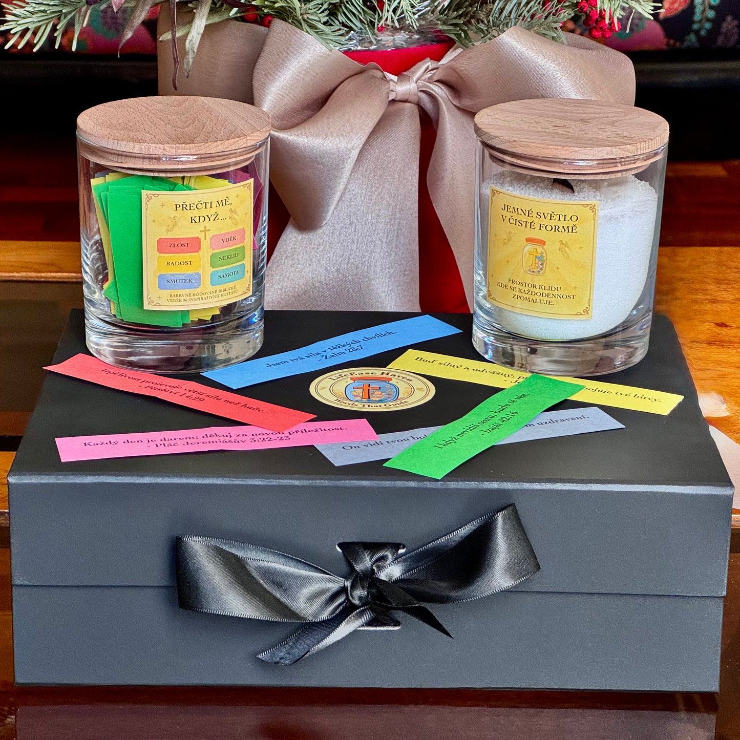 Biblická sklenička inspirace